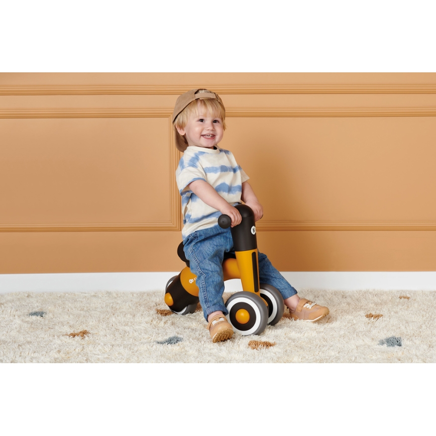 KINDERKRAFT - Bicikl guralica MINIBI Premium narančasta/siva