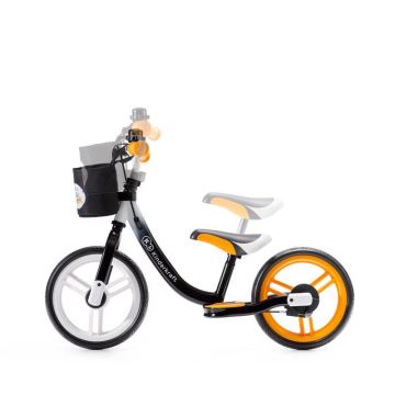 KINDERKRAFT - Bicikl guralica SPACE crna/narančasta