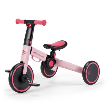 KINDERKRAFT - Dječja bicikl guralica 3u1 4TRIKE ružičasta