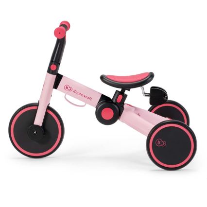 KINDERKRAFT - Dječja bicikl guralica 3u1 4TRIKE ružičasta