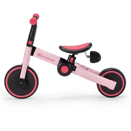 KINDERKRAFT - Dječja bicikl guralica 3u1 4TRIKE ružičasta
