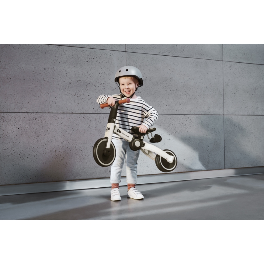 KINDERKRAFT - Dječja bicikl guralica 3u1 4TRIKE siva