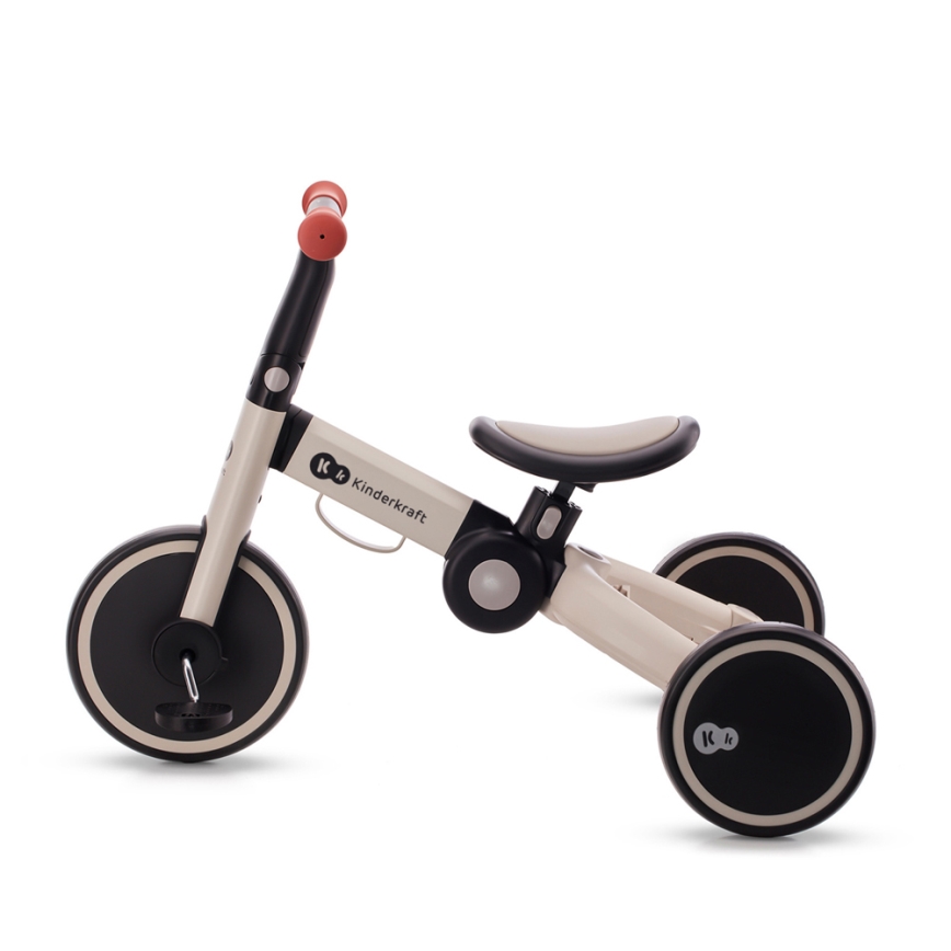 KINDERKRAFT - Dječja bicikl guralica 3u1 4TRIKE siva