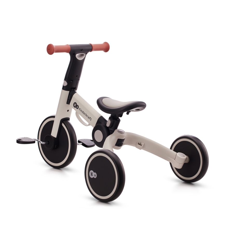 KINDERKRAFT - Dječja bicikl guralica 3u1 4TRIKE siva