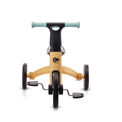KINDERKRAFT - Dječja bicikl guralica 3u1 4TRIKE žuta/menta