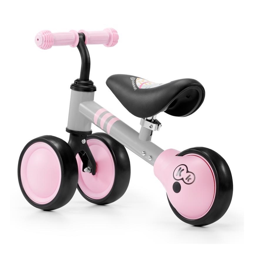 KINDERKRAFT - Dječja bicikl guralica MINI CUTIE ružičasta