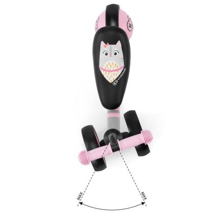 KINDERKRAFT - Dječja bicikl guralica MINI CUTIE ružičasta