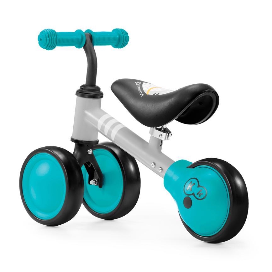 KINDERKRAFT - Dječja bicikl guralica MINI CUTIE tirkizna