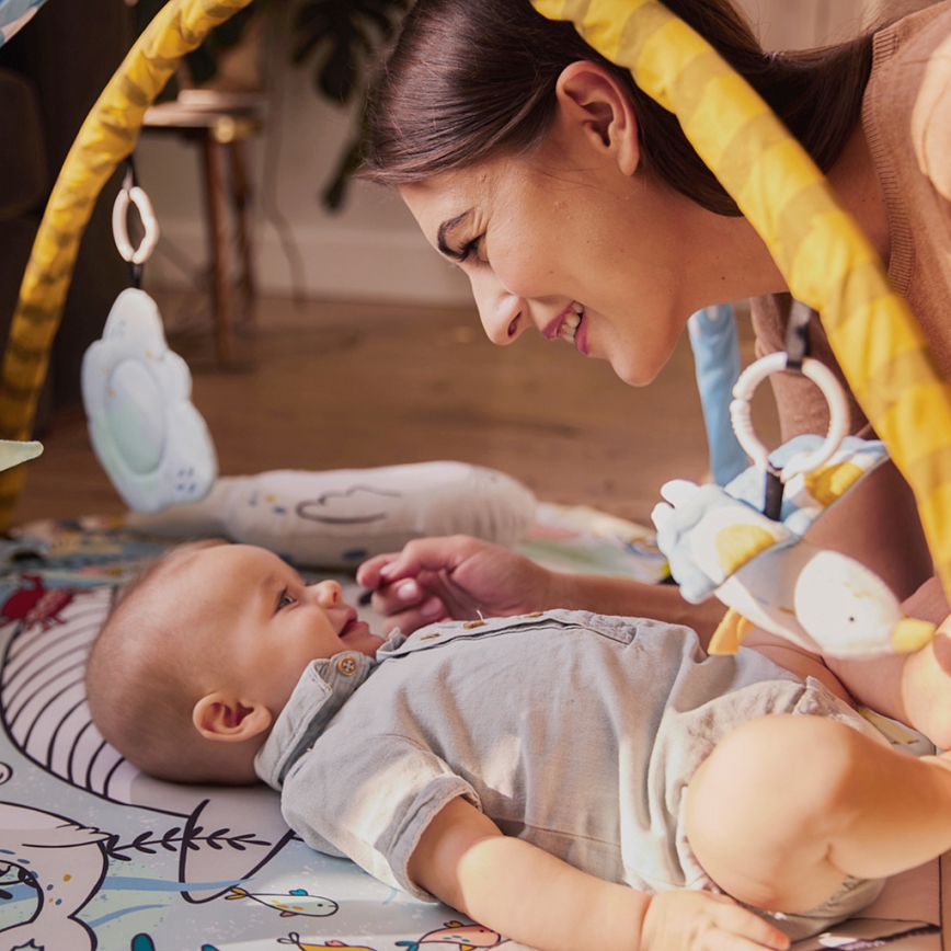 KINDERKRAFT - Dječja igračka deka SMARTPLAY Sea