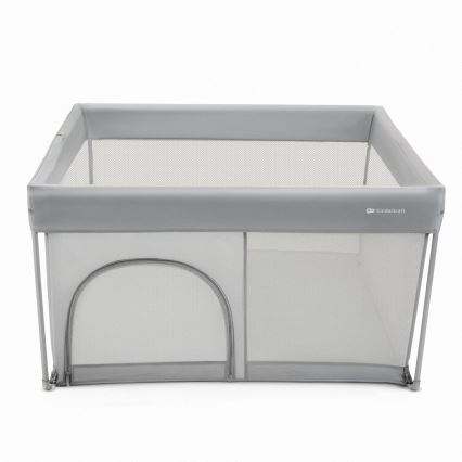 KINDERKRAFT - Dječja ogradica ZIKI siva