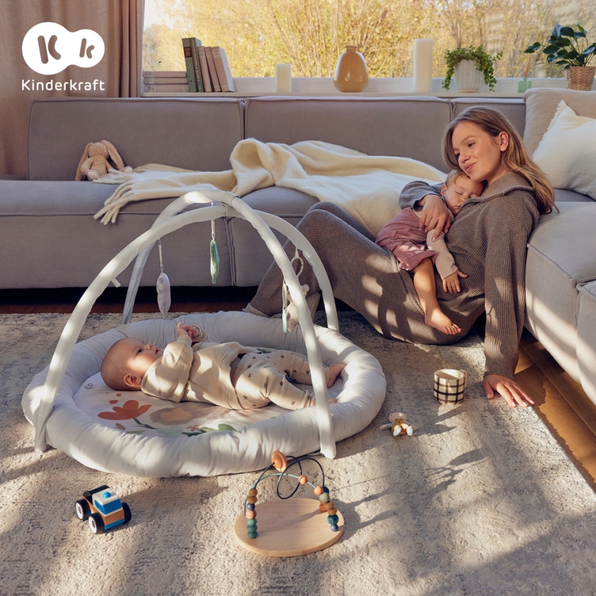 KINDERKRAFT - Dječja podloga za igru COZYPLAY siva