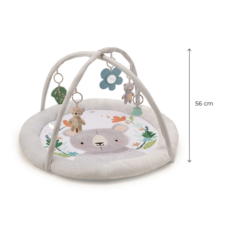 KINDERKRAFT - Dječja podloga za igru COZYPLAY siva