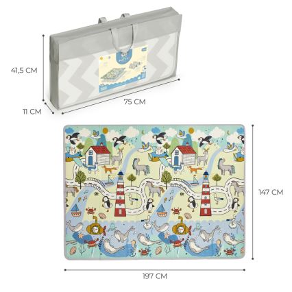 KINDERKRAFT - Dječja podloga za igru MATTY 2