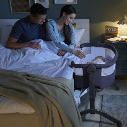 KINDERKRAFT - Dječji krevetić 2u1 BEA plava