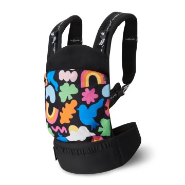 KINDERKRAFT - Dječji nosiljka HUGGY Sretni oblici