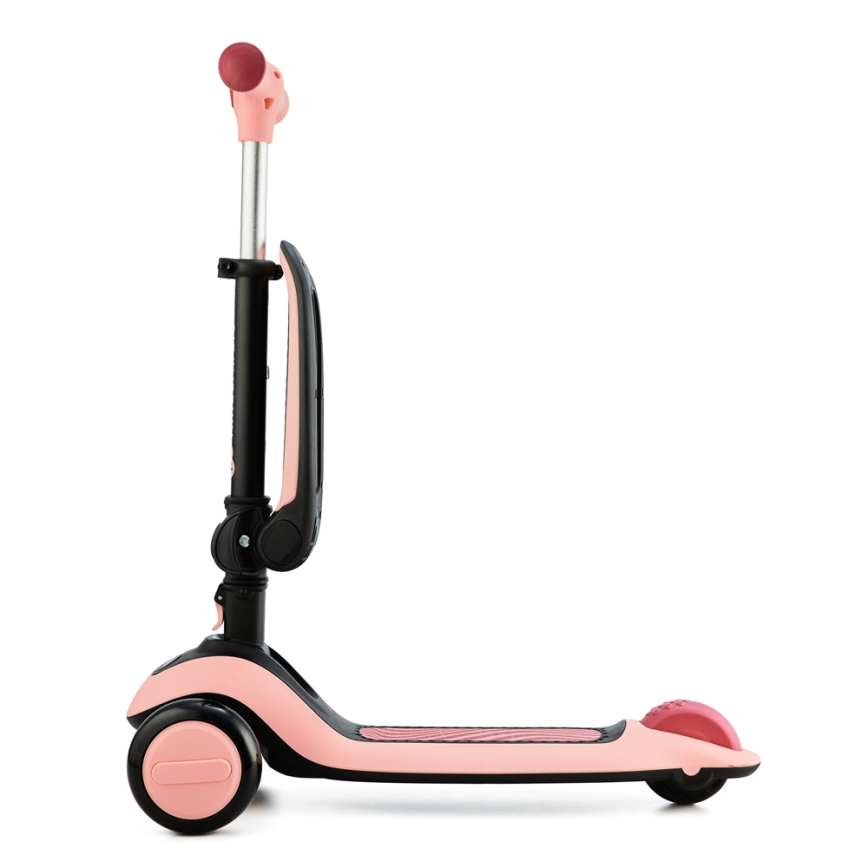 KINDERKRAFT - Dječji romobil 2u1 HALLEY Rose pink