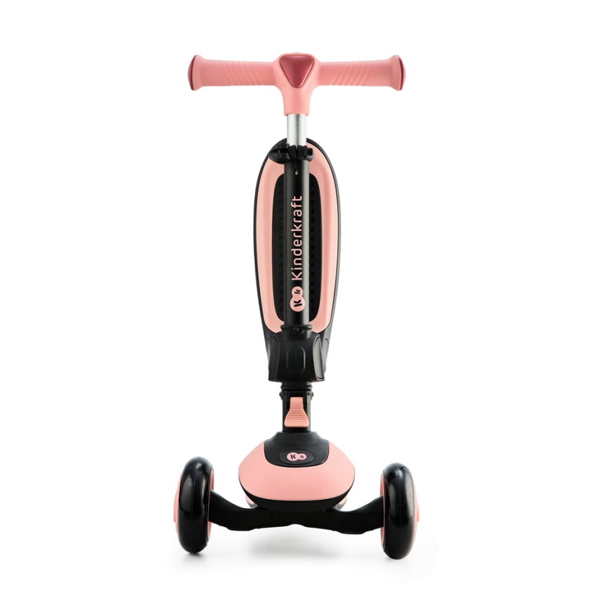 KINDERKRAFT - Dječji romobil 2u1 HALLEY Rose pink