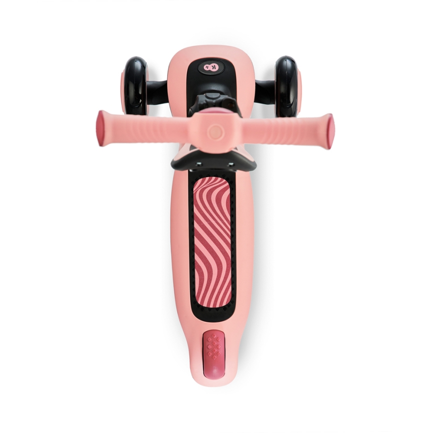 KINDERKRAFT - Dječji romobil 2u1 HALLEY Rose pink