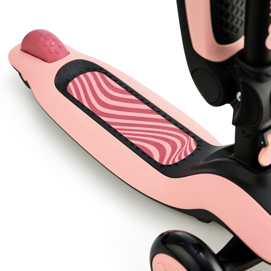 KINDERKRAFT - Dječji romobil 2u1 HALLEY Rose pink