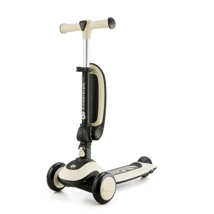 KINDERKRAFT - Dječji romobil 2u1 HALLEY Stone white