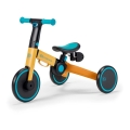 KINDERKRAFT - Dječji tricikl 3u1 4TRIKE žuta/tirkizna