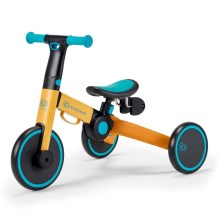 KINDERKRAFT - Dječji tricikl 4TRIKE žuta/tirkizna