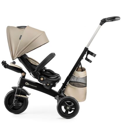 KINDERKRAFT - Dječji tricikl 5 u 1 EASYTWIST bež