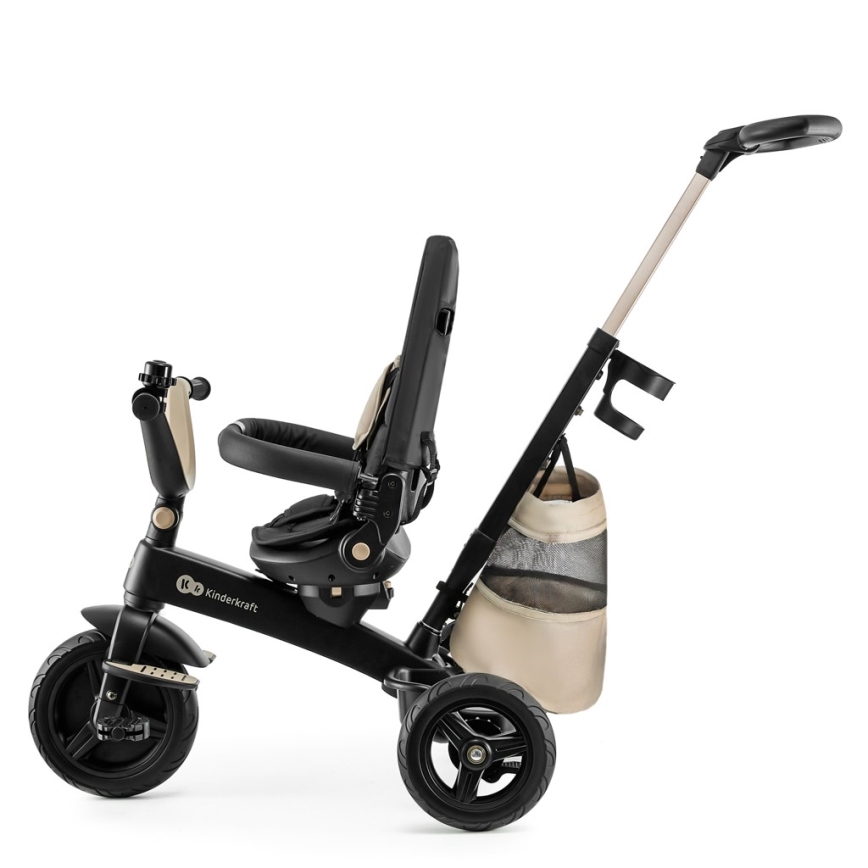 KINDERKRAFT - Dječji tricikl 5 u 1 EASYTWIST bež