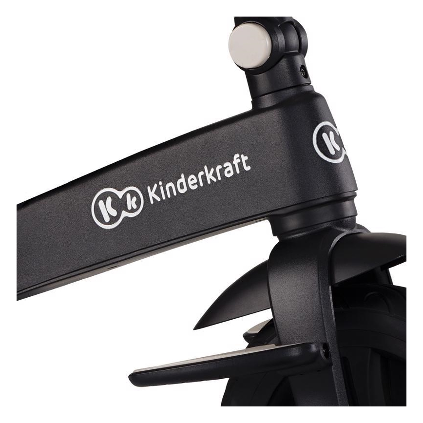 KINDERKRAFT - Dječji tricikl 5u1 EASYTWIST bež/crna