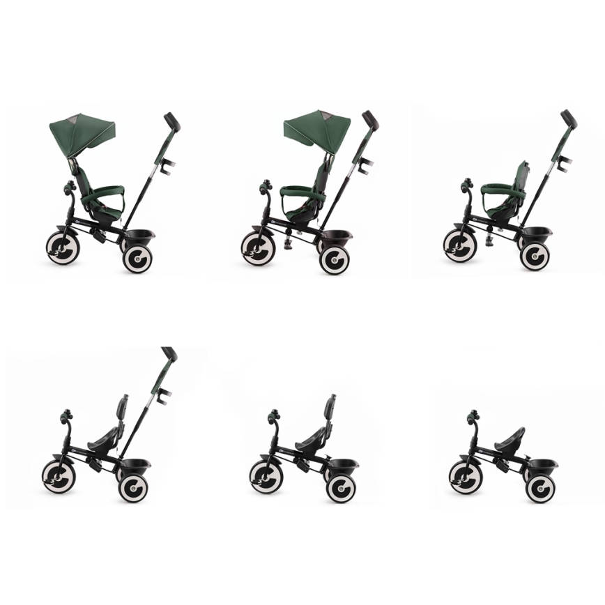 KINDERKRAFT - Dječji tricikl ASTON Mystic green