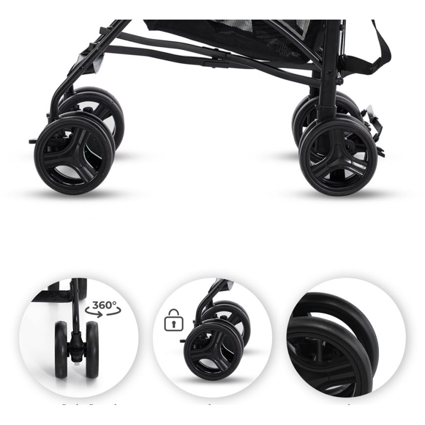 KINDERKRAFT - Golf kolica TIK Stone grey