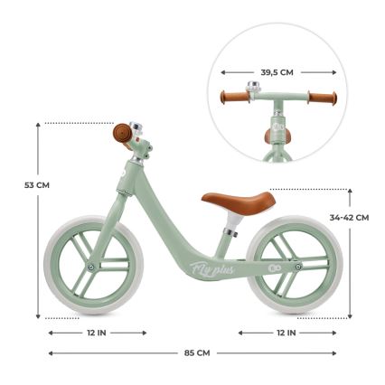 KINDERKRAFT - Guralica FLY PLUS Svježa metvica