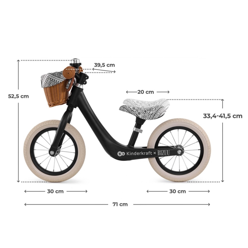 KINDERKRAFT - Guralica RAPID 2 Lunar Black Bizuu