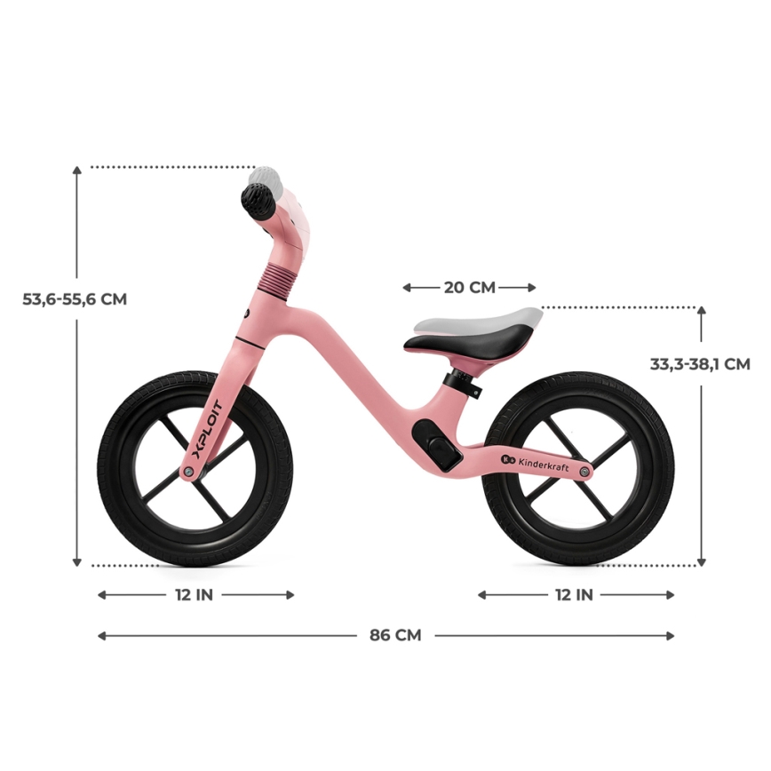 KINDERKRAFT - Guralica XPLOIT Bubblegum pink