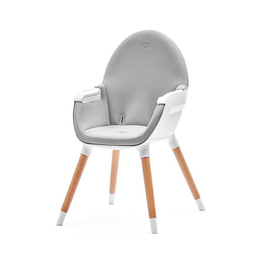 KINDERKRAFT - Hranilica FINI siva/bijela