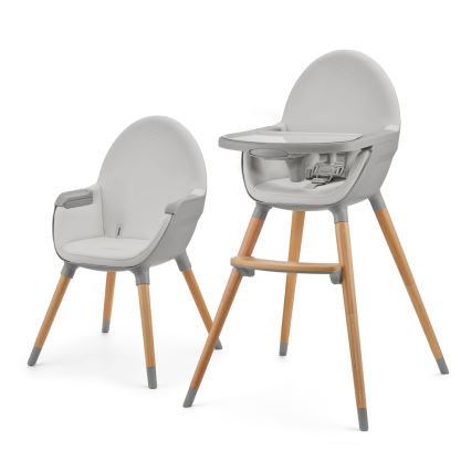 KINDERKRAFT - Hranilica FINI2 bukva/siva