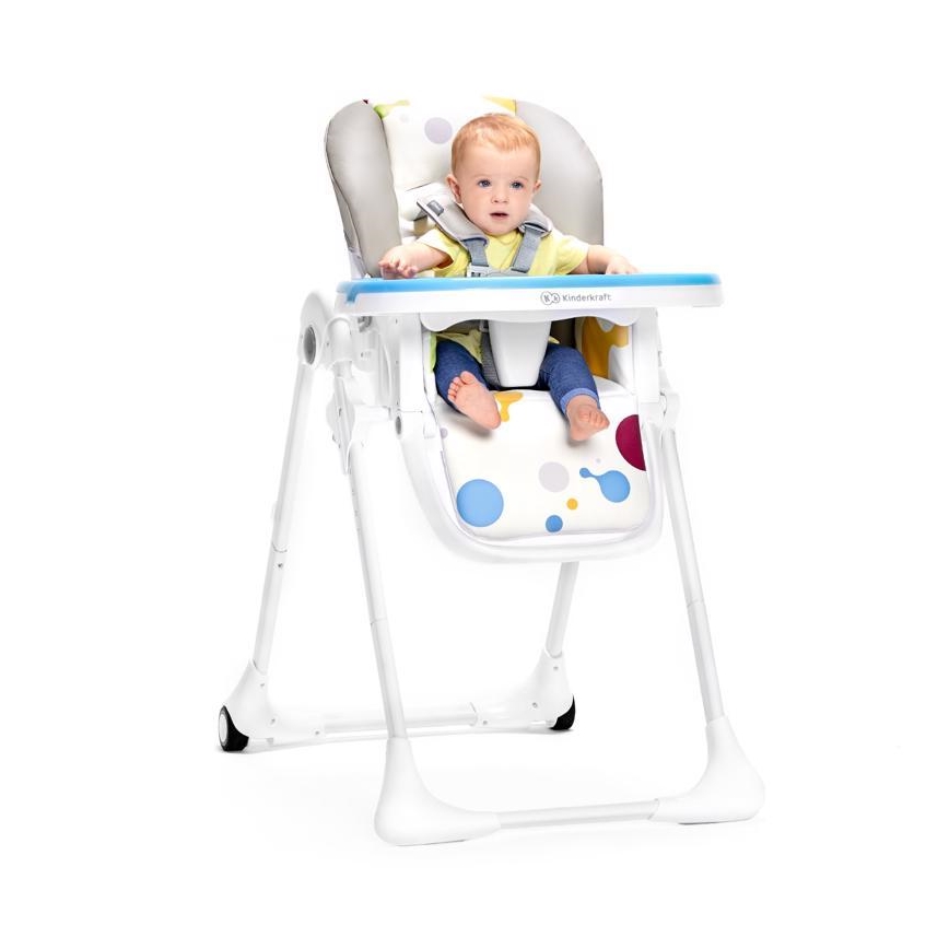 KINDERKRAFT - Hranilica YUMMY ružičasta/bijela