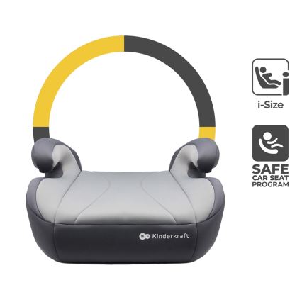 KINDERKRAFT - Autosjedalica I-BOOST i-Size 135-150 cm siva