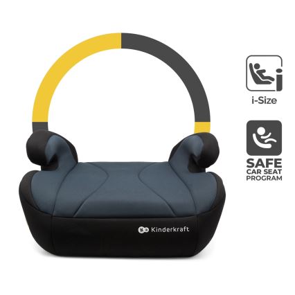 KINDERKRAFT - Autosjedalica I-BOOST i-Size 135-150 cm crna