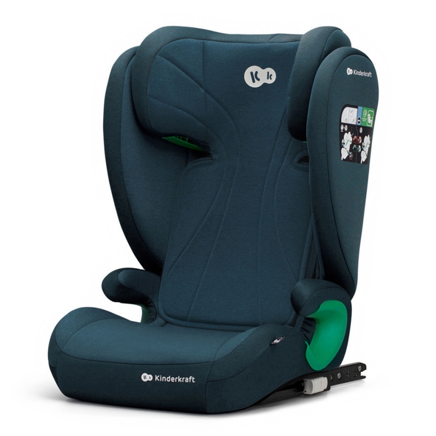 KINDERKRAFT - Autosjedalica JUNIOR FIX 2 (100-150 cm) Harbor plava