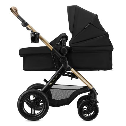 KINDERKRAFT - Kombinirana dječja kolica 3u1 MOOV 2 XL Air Black