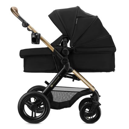 KINDERKRAFT - Kombinirana dječja kolica 3u1 MOOV 2 XL Air Black