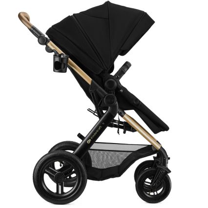 KINDERKRAFT - Kombinirana dječja kolica 3u1 MOOV 2 XL Air Black