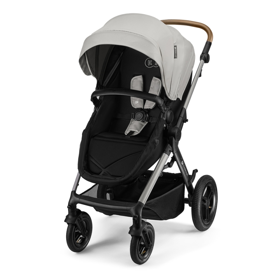 KINDERKRAFT - Kombinirana dječja kolica 3u1 MOOV 2 XL Air Grey