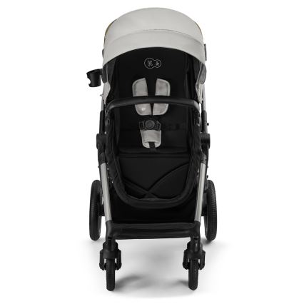 KINDERKRAFT - Kombinirana dječja kolica 3u1 MOOV 2 XL Air Grey