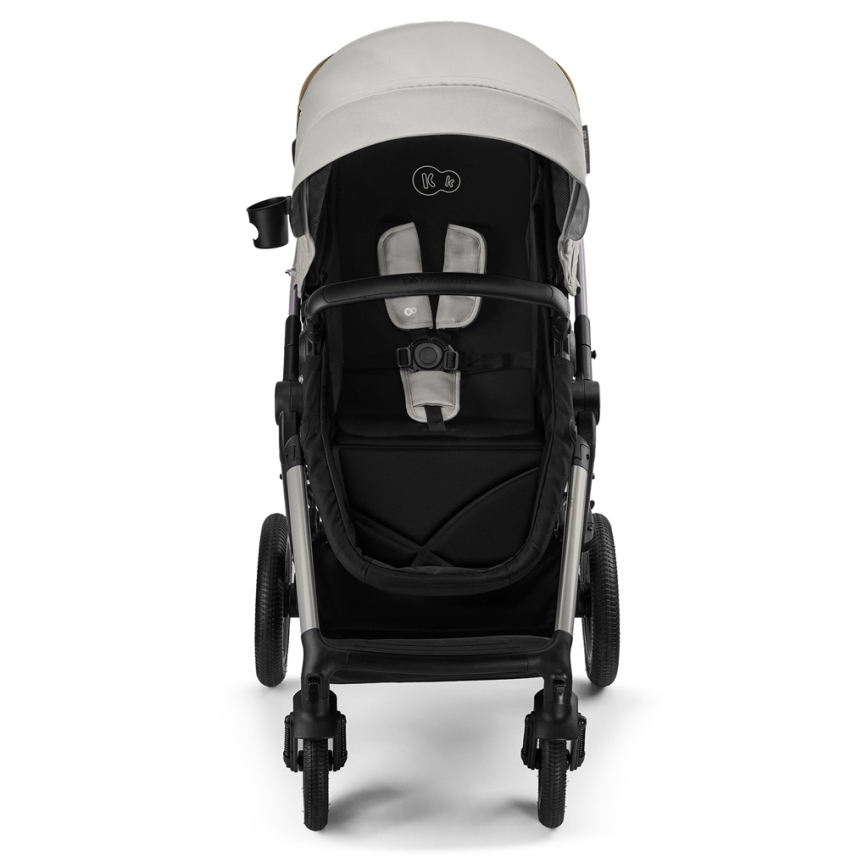 KINDERKRAFT - Kombinirana dječja kolica 3u1 MOOV 2 XL Air Grey