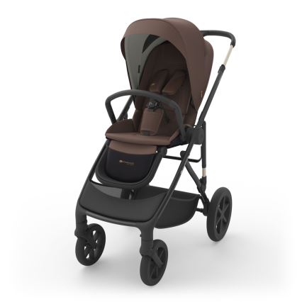 KINDERKRAFT - Kombinirana dječja kolica 3u1 PRIME 3 Velvet Mocca