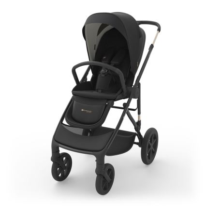KINDERKRAFT - Kombinirana dječja kolica 3u1 PRIME 3 Venezian Crna