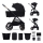 KINDERKRAFT - Kombinirana kolica 2u1 NEA 2 Midnight black
