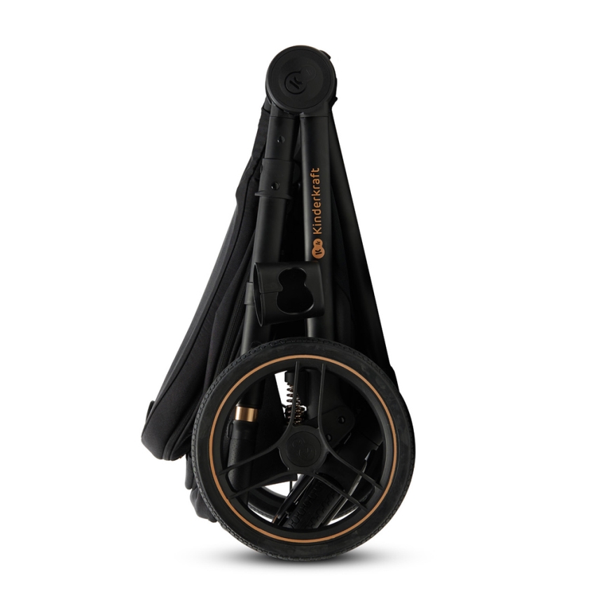 KINDERKRAFT - Kombinirana kolica 2u1 NEA 2 Midnight black
